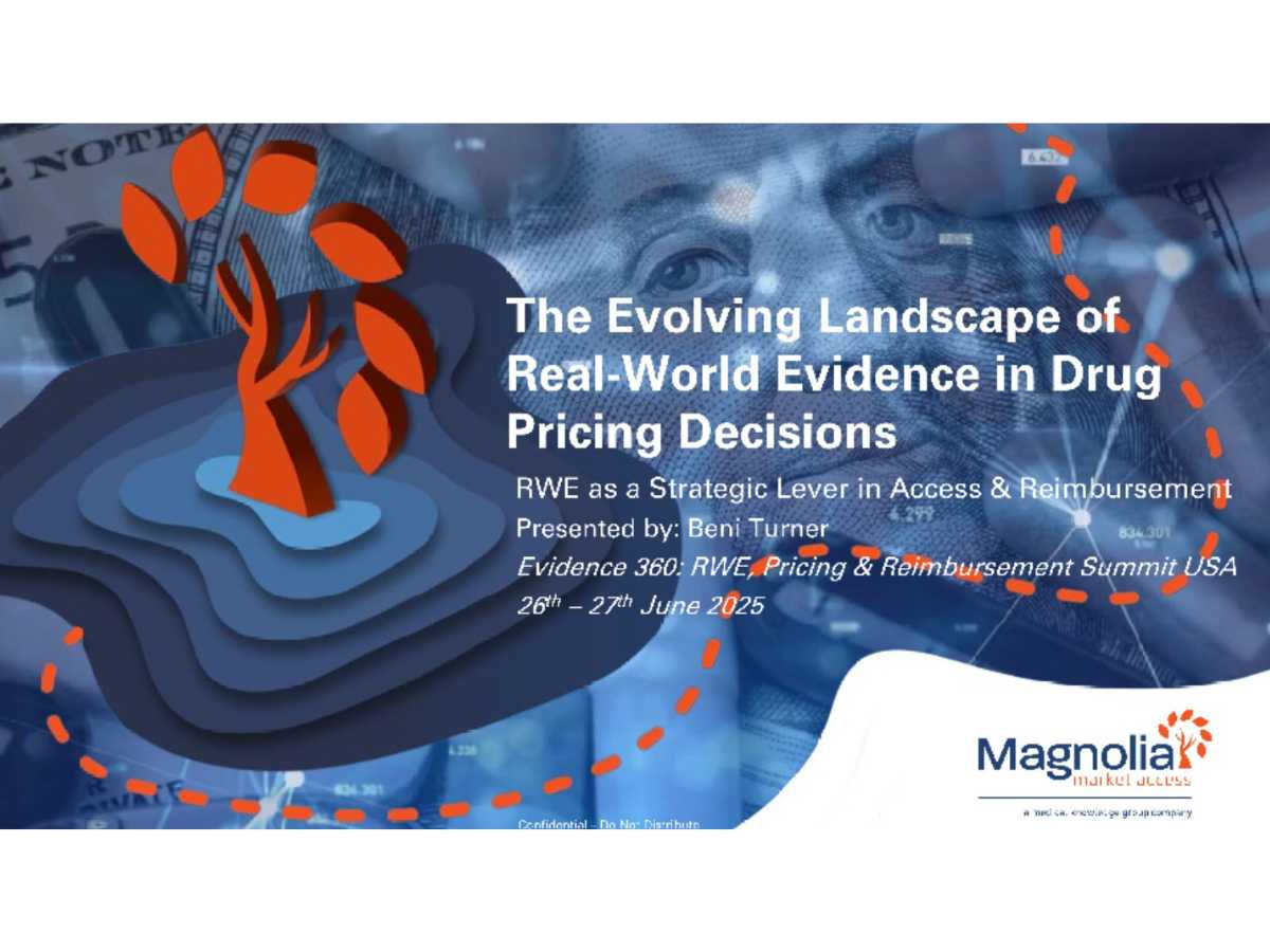 Unlocking the Value of RWE in Drug Pricing Decisions - MYMA