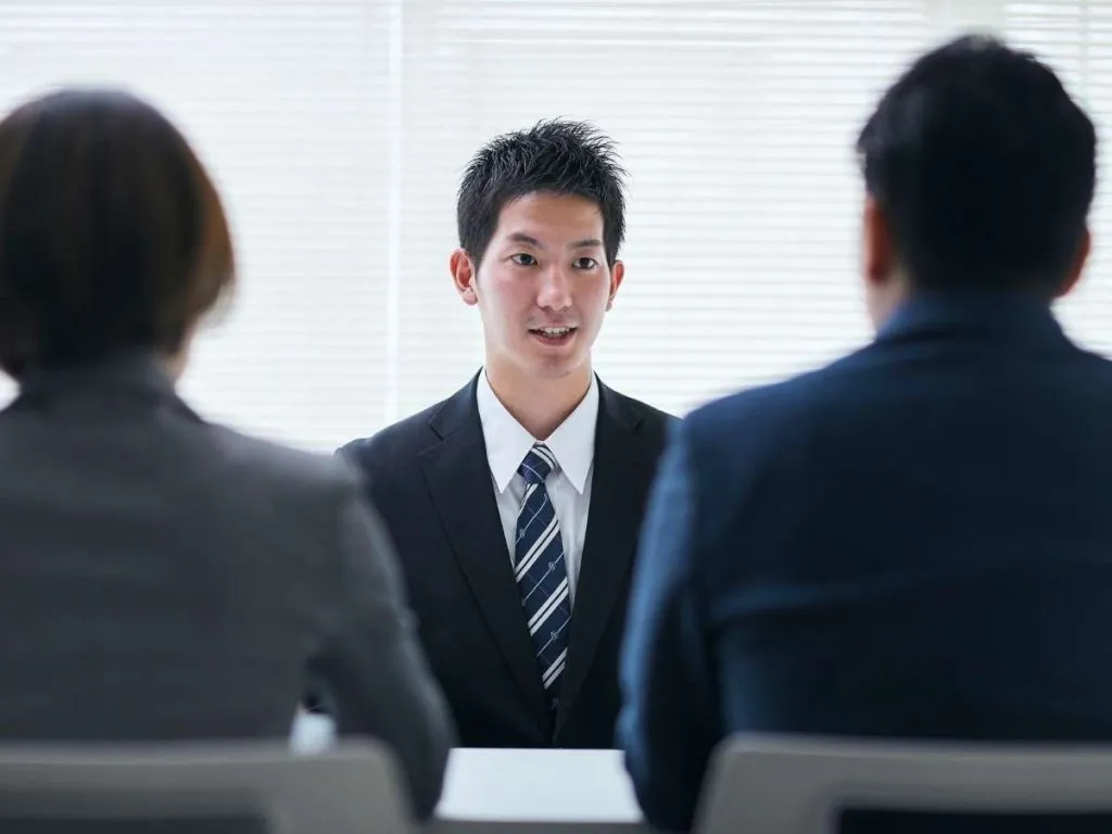 an applicant during an interview